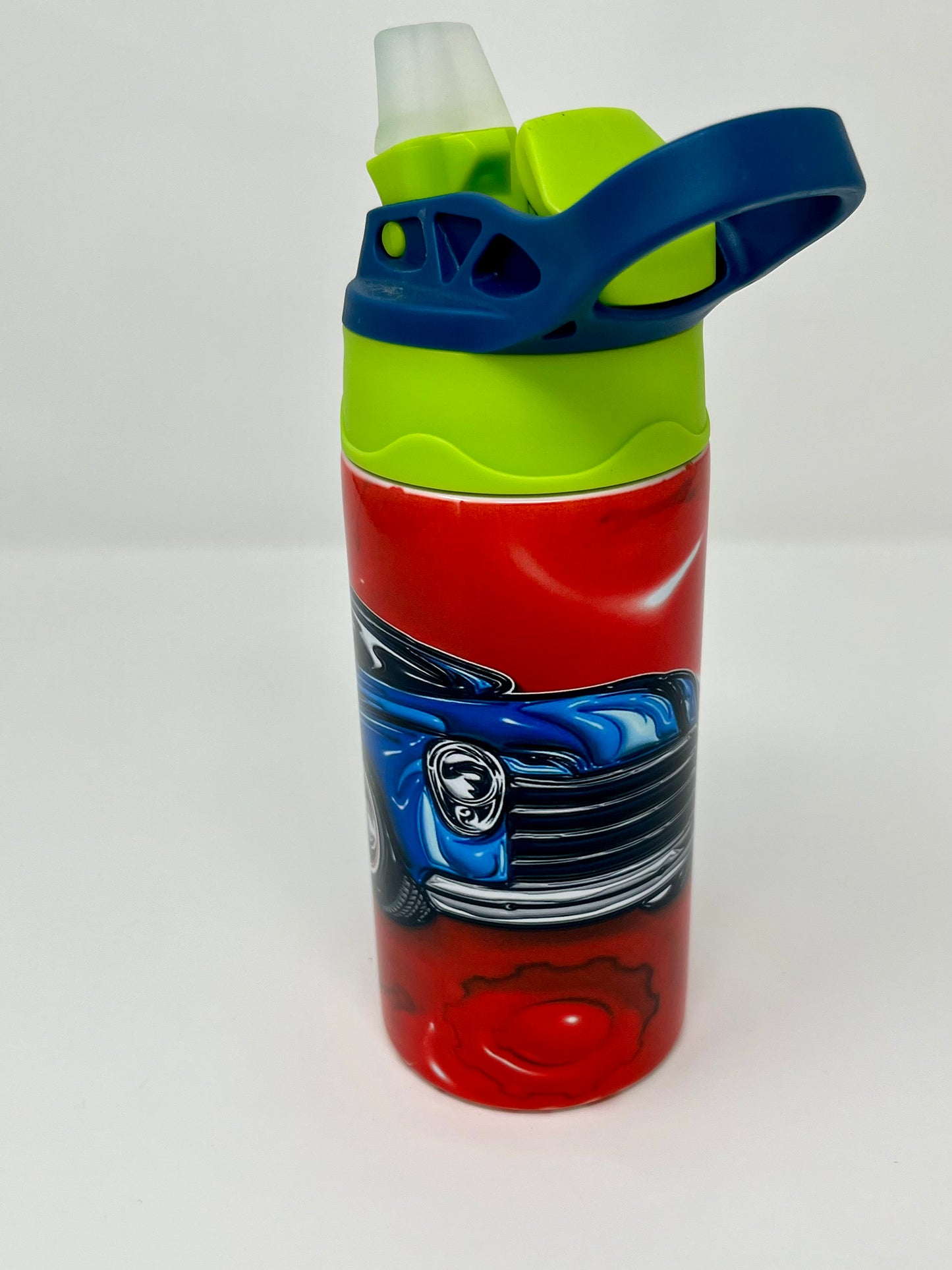 Hot Rod 12oz Insulated Kids Travel Tumbler