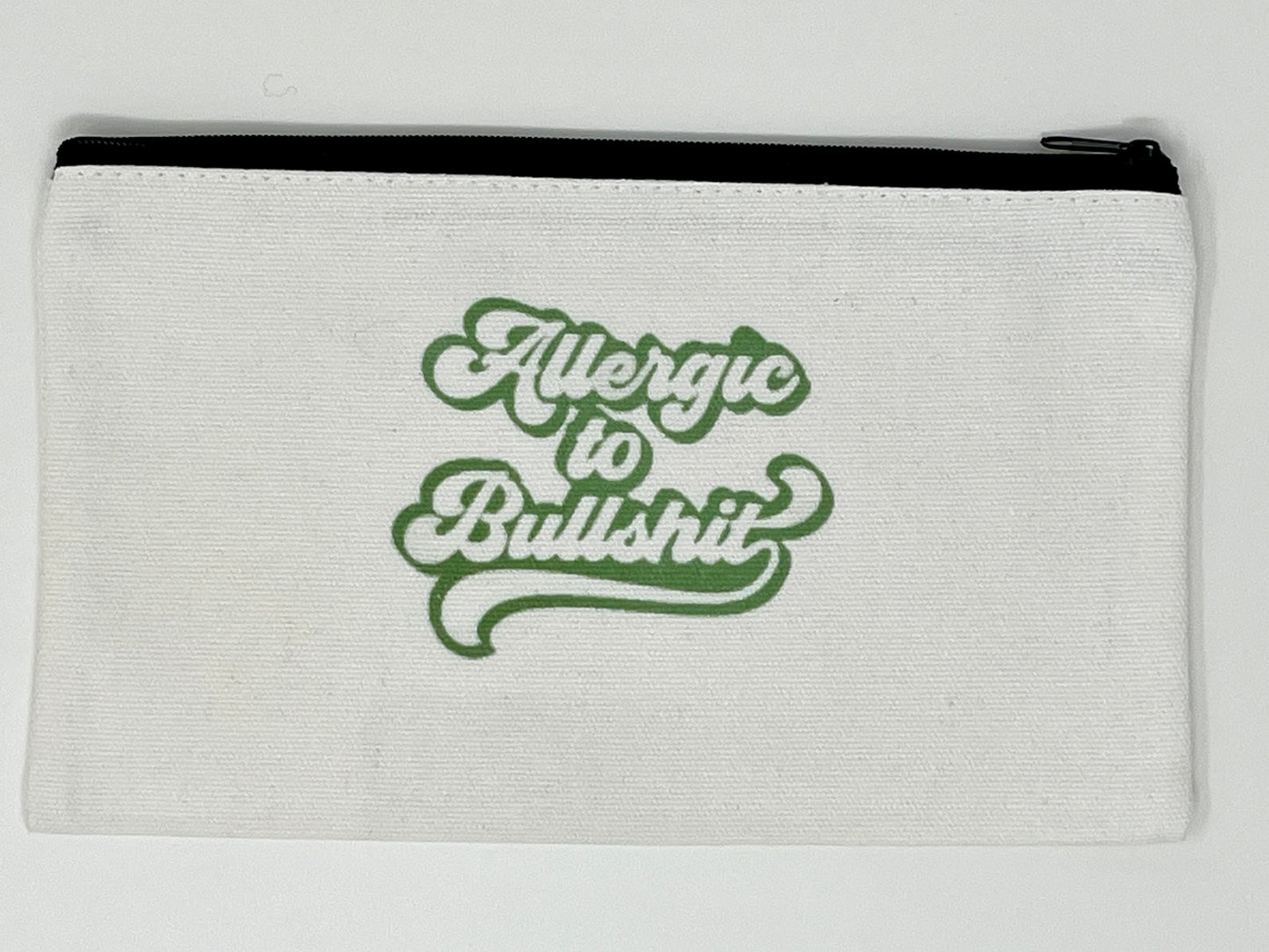 Green Allergic to Bull Sh*t Grab and Go 8x6 Travel Bag