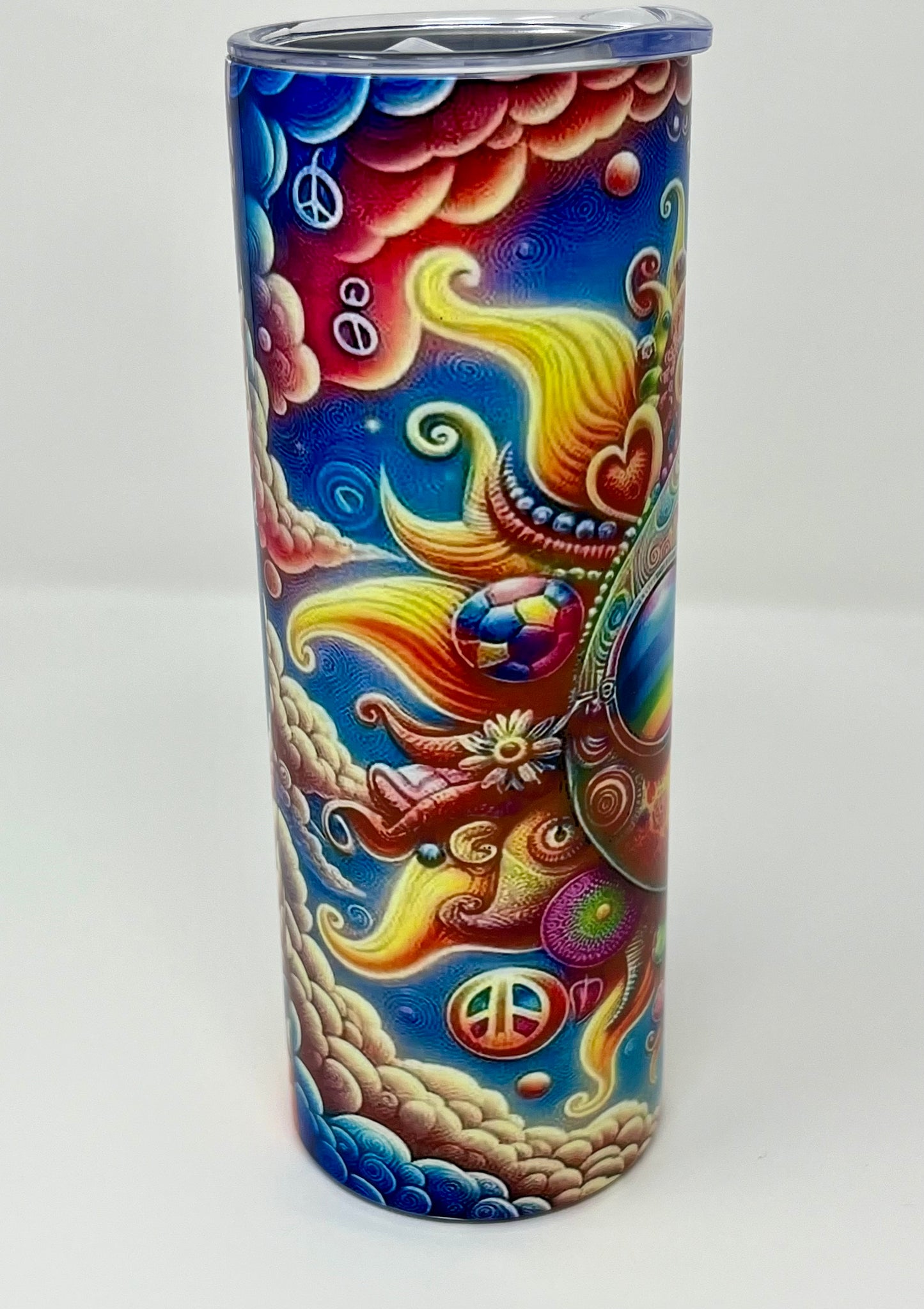 Hippy Sun 20oz Skinny Tumbler