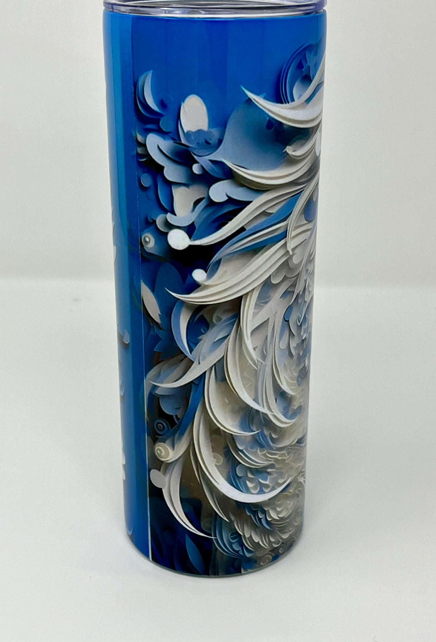 White Horse 20oz Skinny Tumbler
