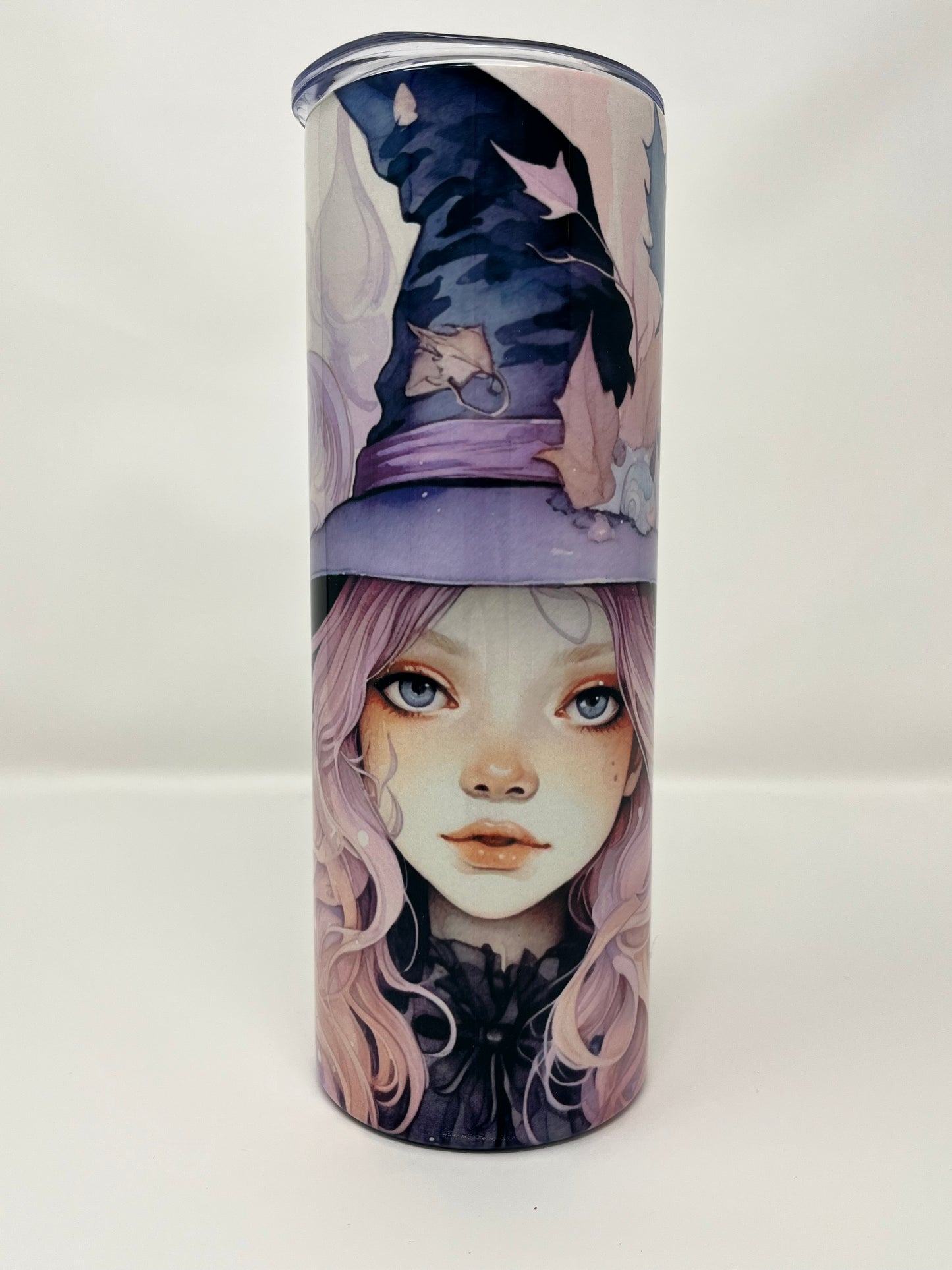 Uniquely designed 20oz skinny Witch tumbler