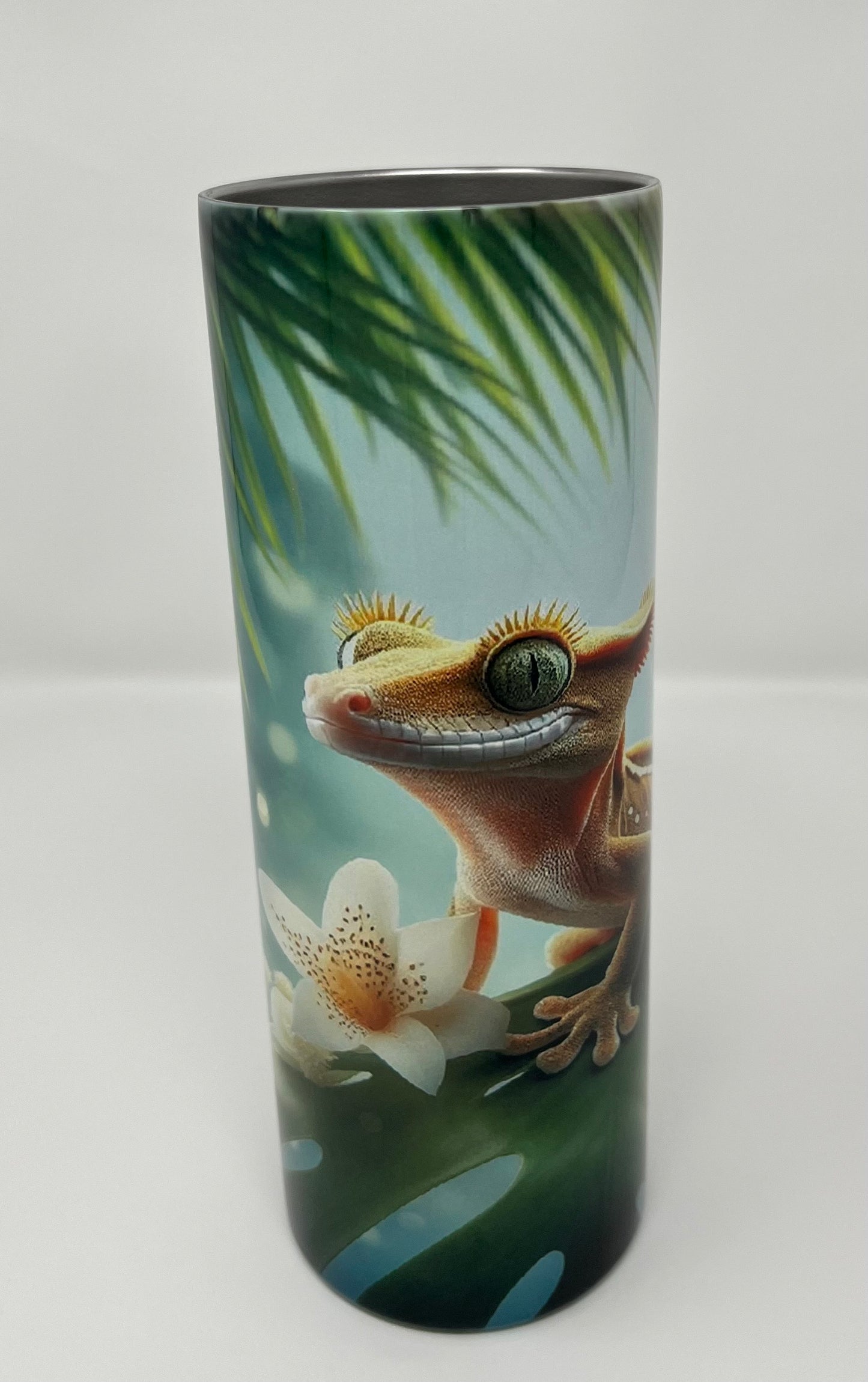 Crested Gecko Tropical 20oz Tumbler