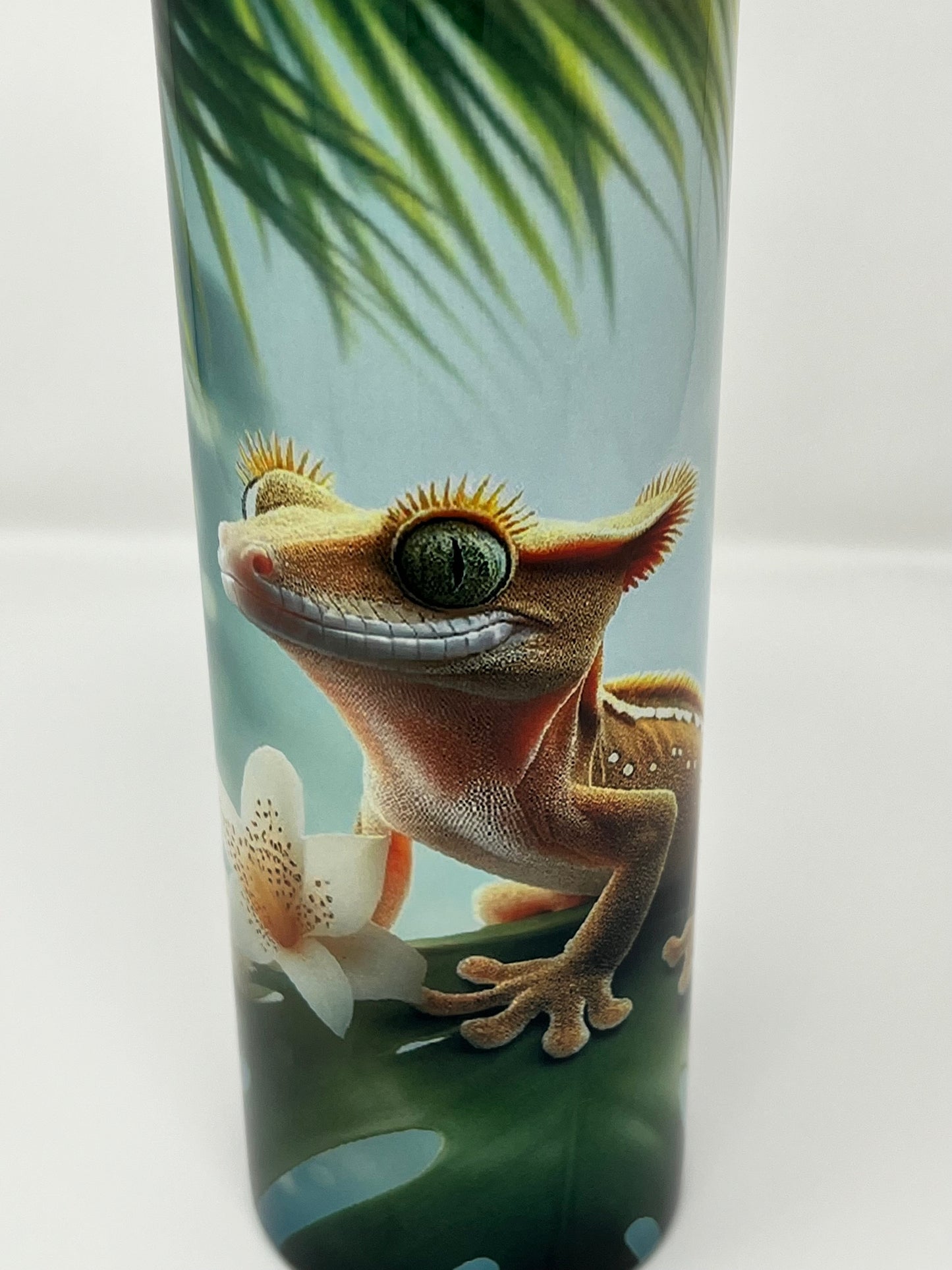 Crested Gecko Tropical 20oz Tumbler