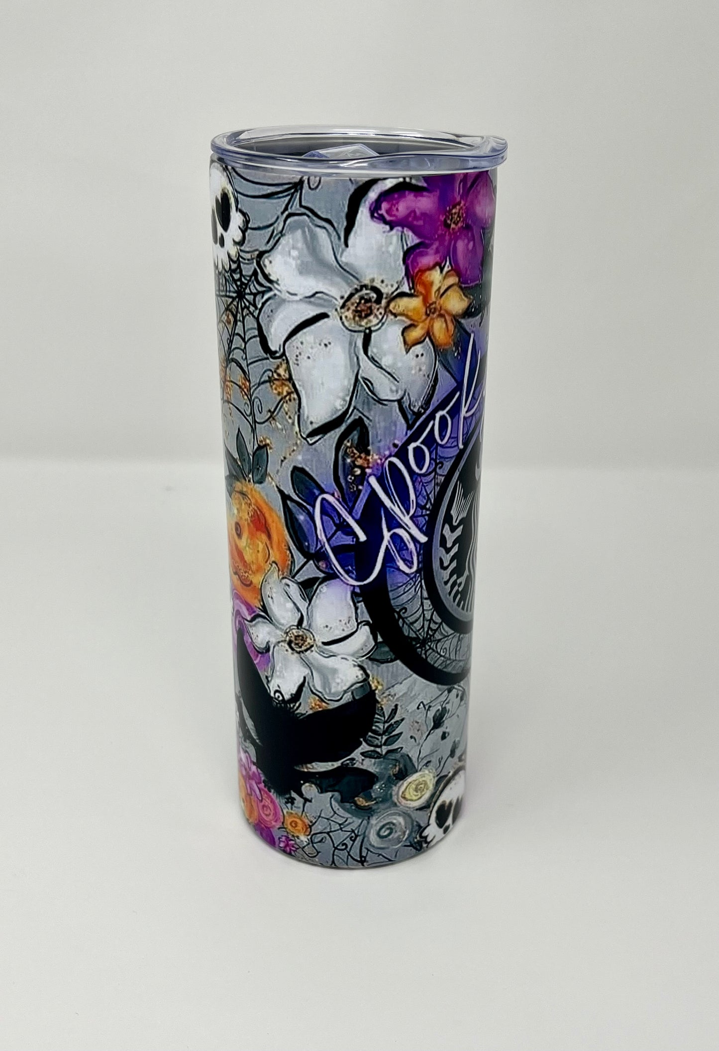 Purple Spooky Vibes 20oz Tumbler