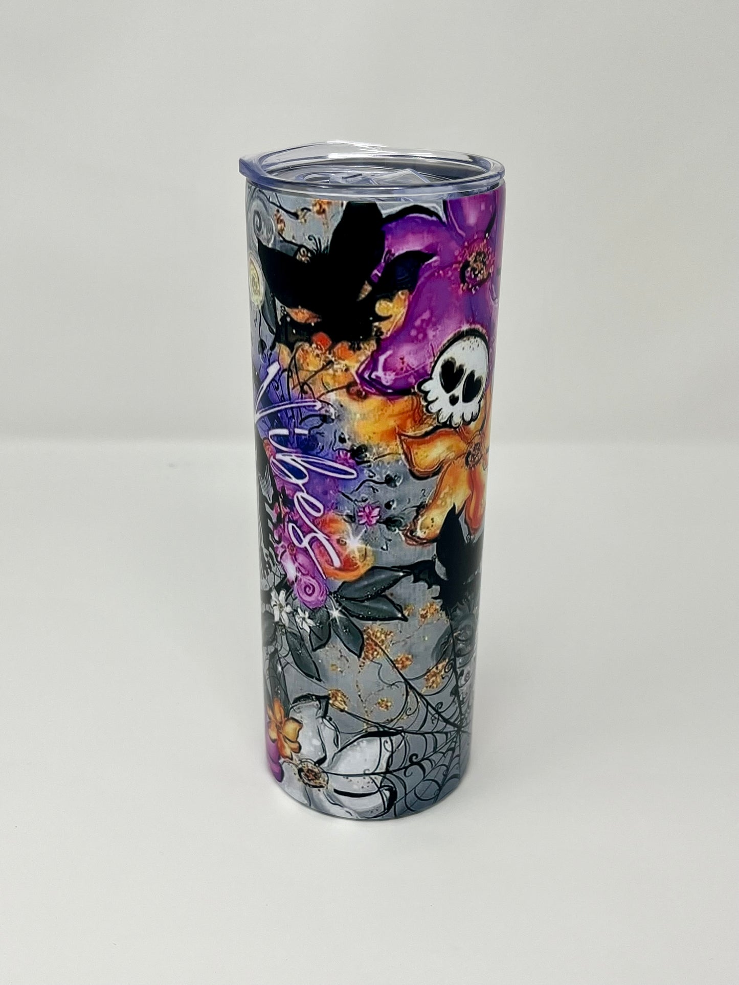 Purple Spooky Vibes 20oz Tumbler