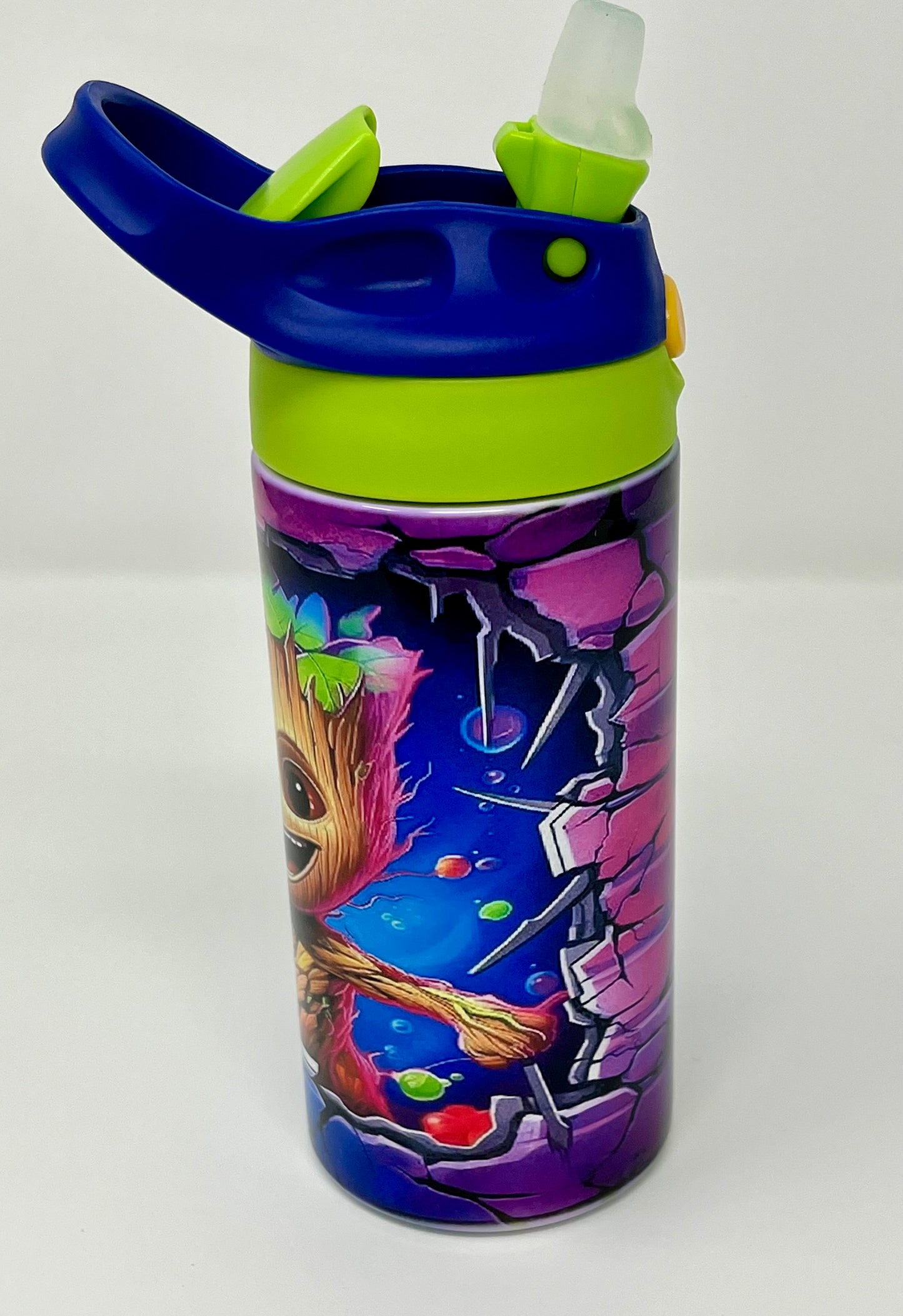 Groot wall breaker 12oz kids Travel Tumbler