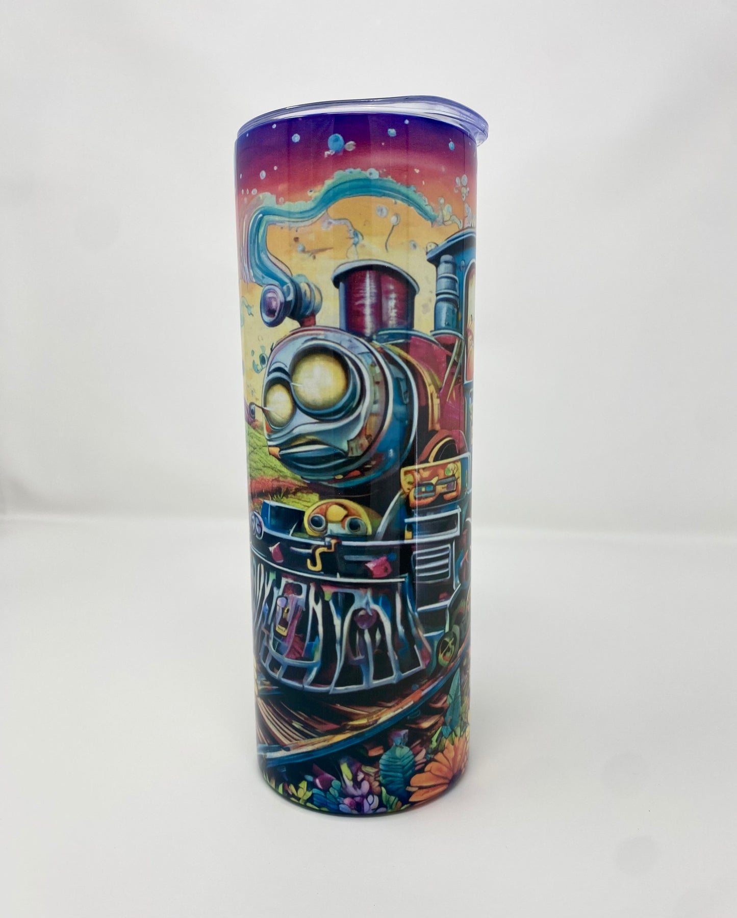 Trippy Train 20oz Skinny Tumbler