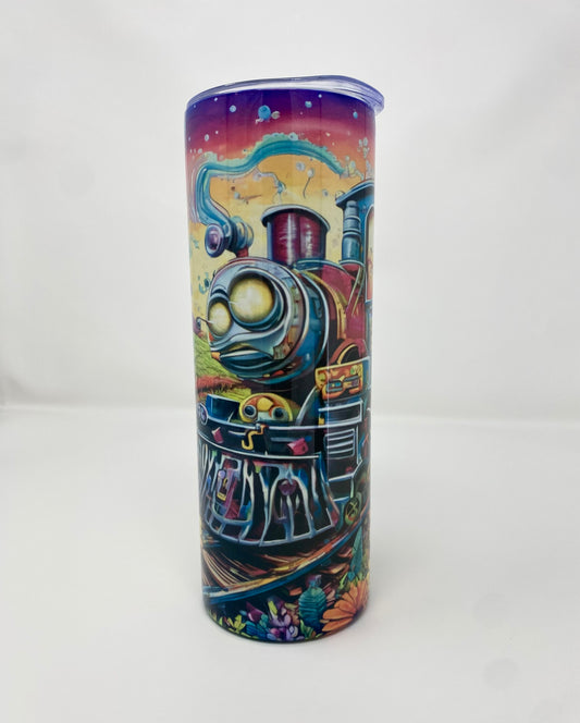 Trippy Train 20oz Skinny Tumbler