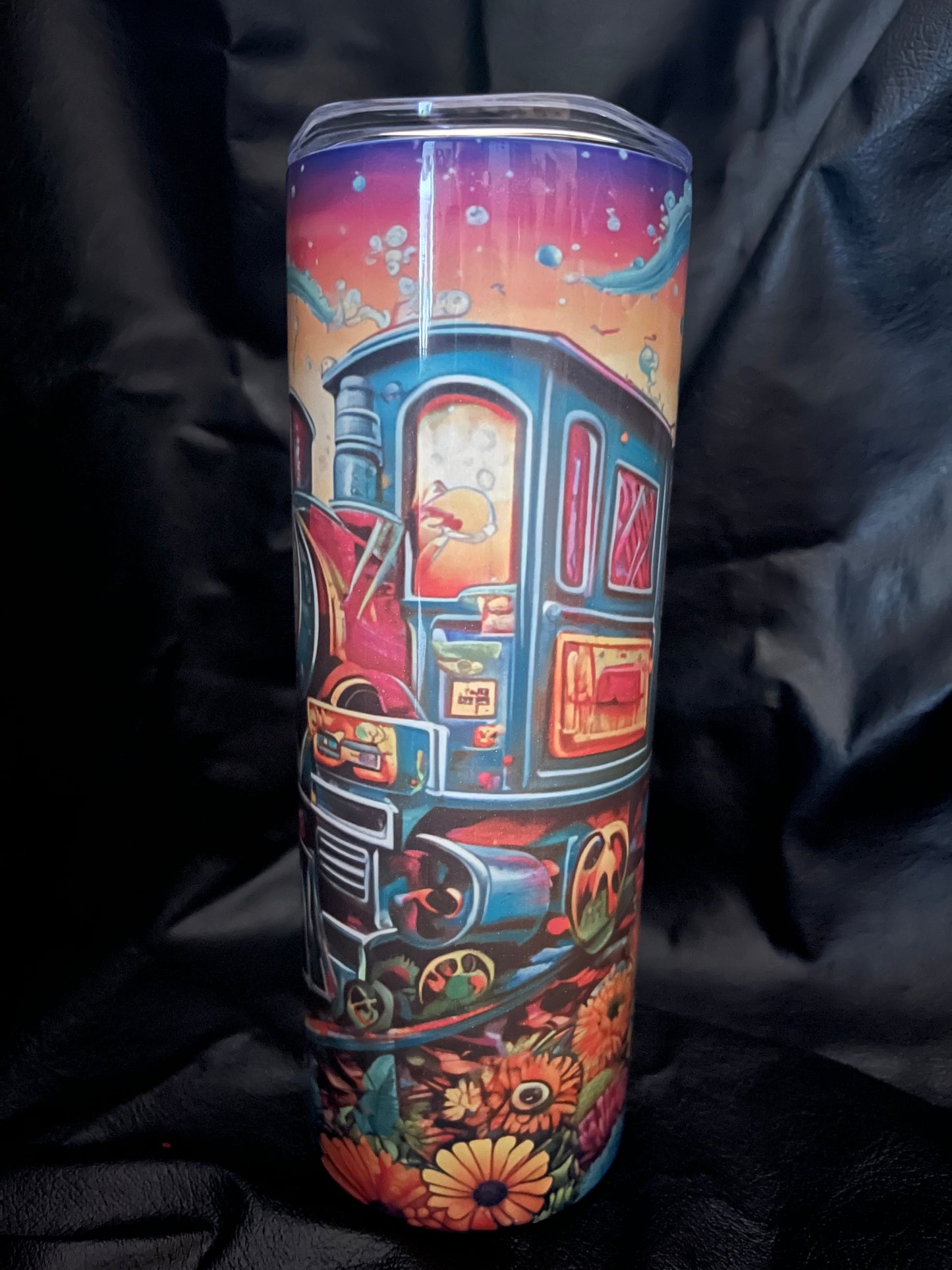 Trippy Train 20oz Skinny Tumbler