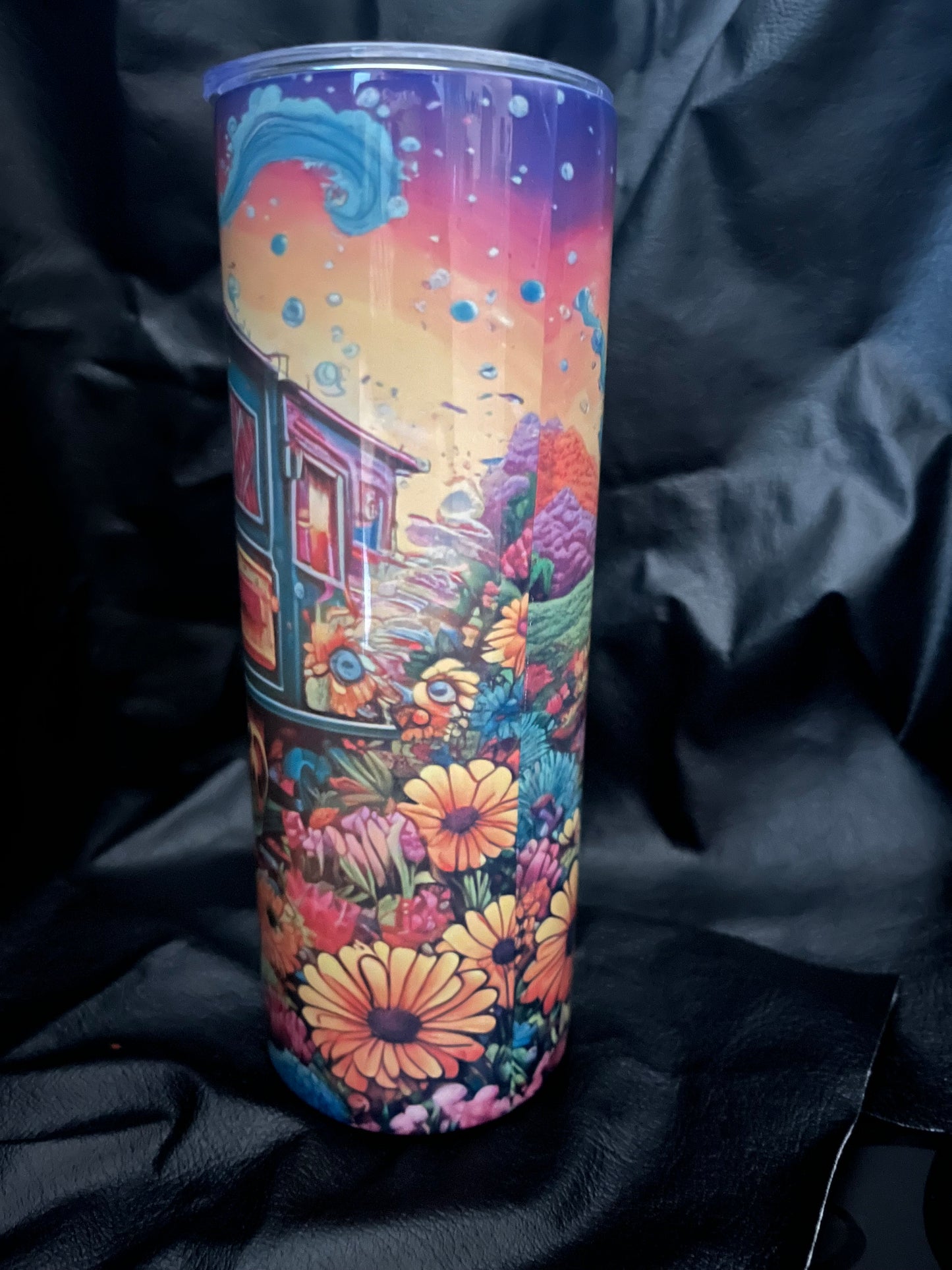 Trippy Train 20oz Skinny Tumbler