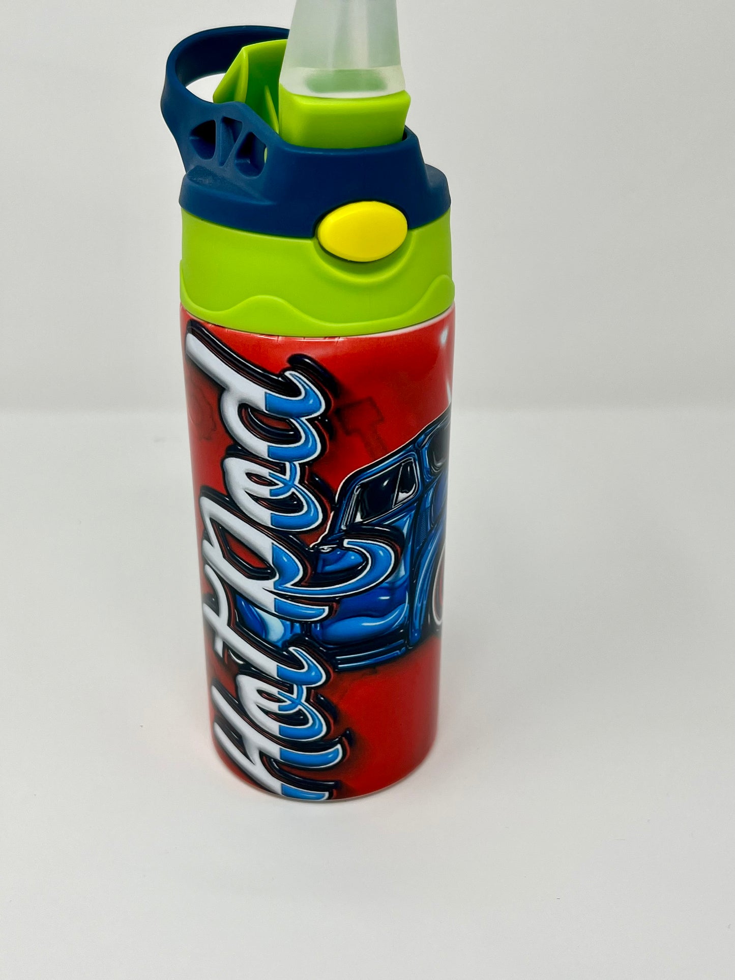 Hot Rod 12oz Insulated Kids Travel Tumbler