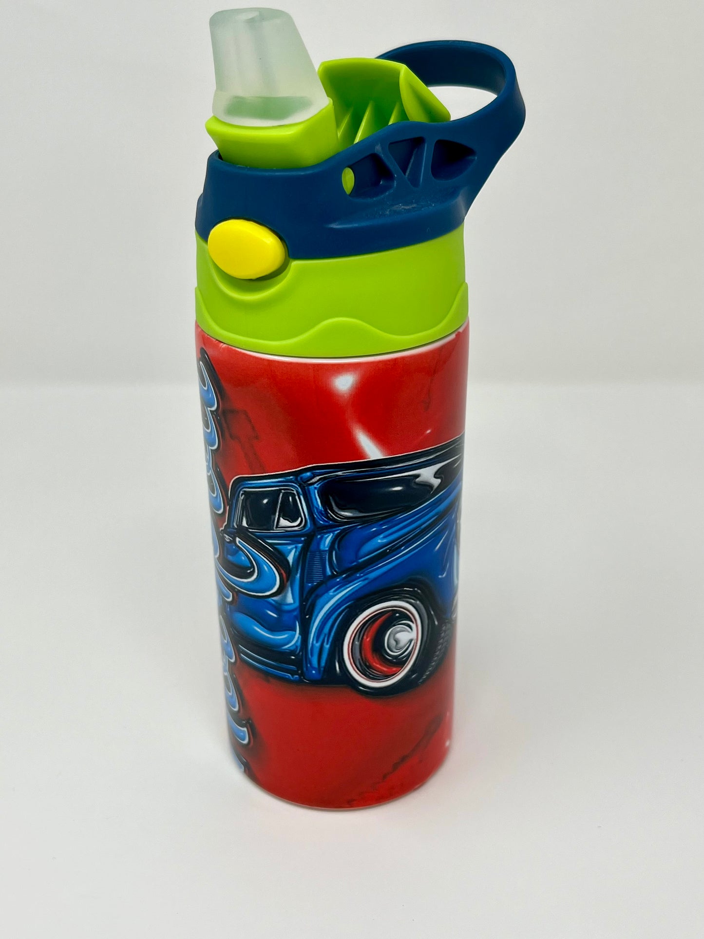 Hot Rod 12oz Insulated Kids Travel Tumbler