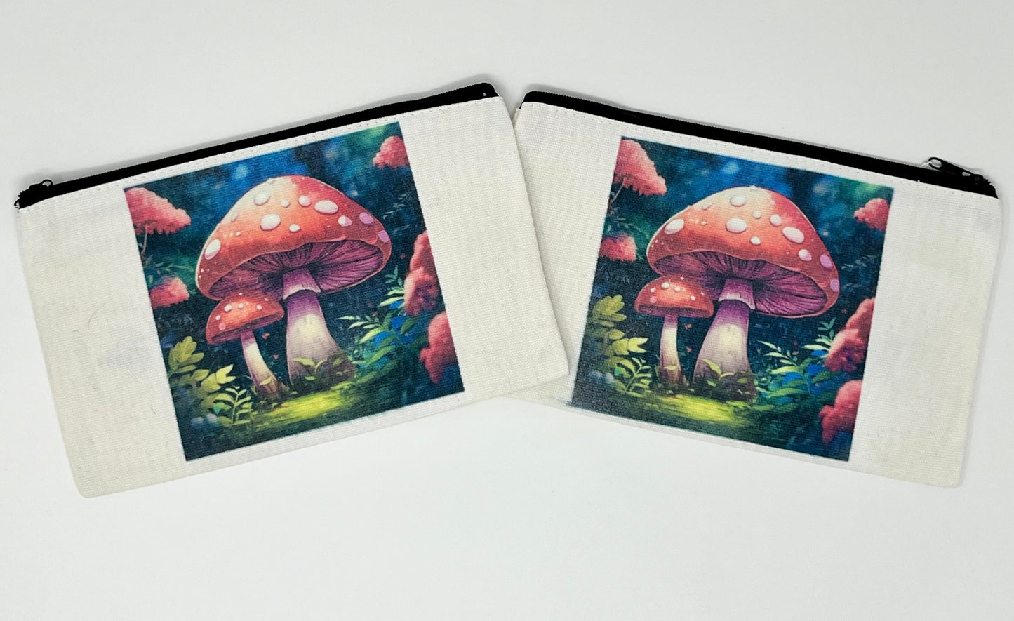Toadstool Grab and Go Zipper Bag