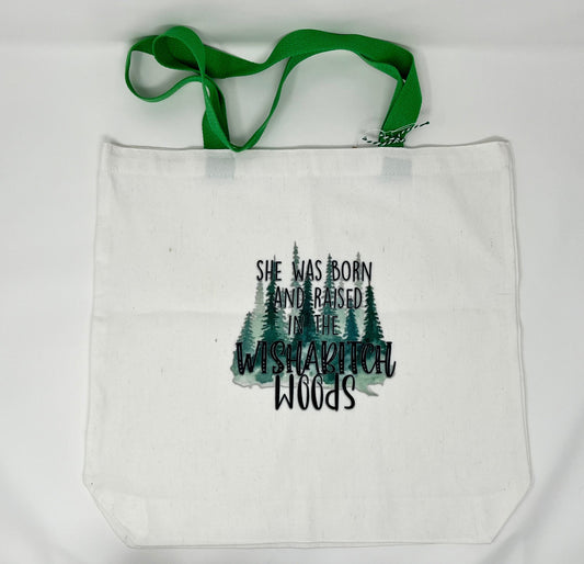 Wishabitch Woods Reuseable Tote Bag