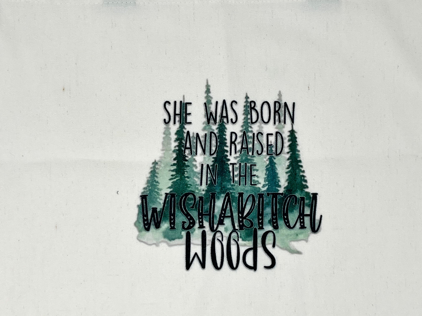 Wishabitch Woods Reuseable Tote Bag