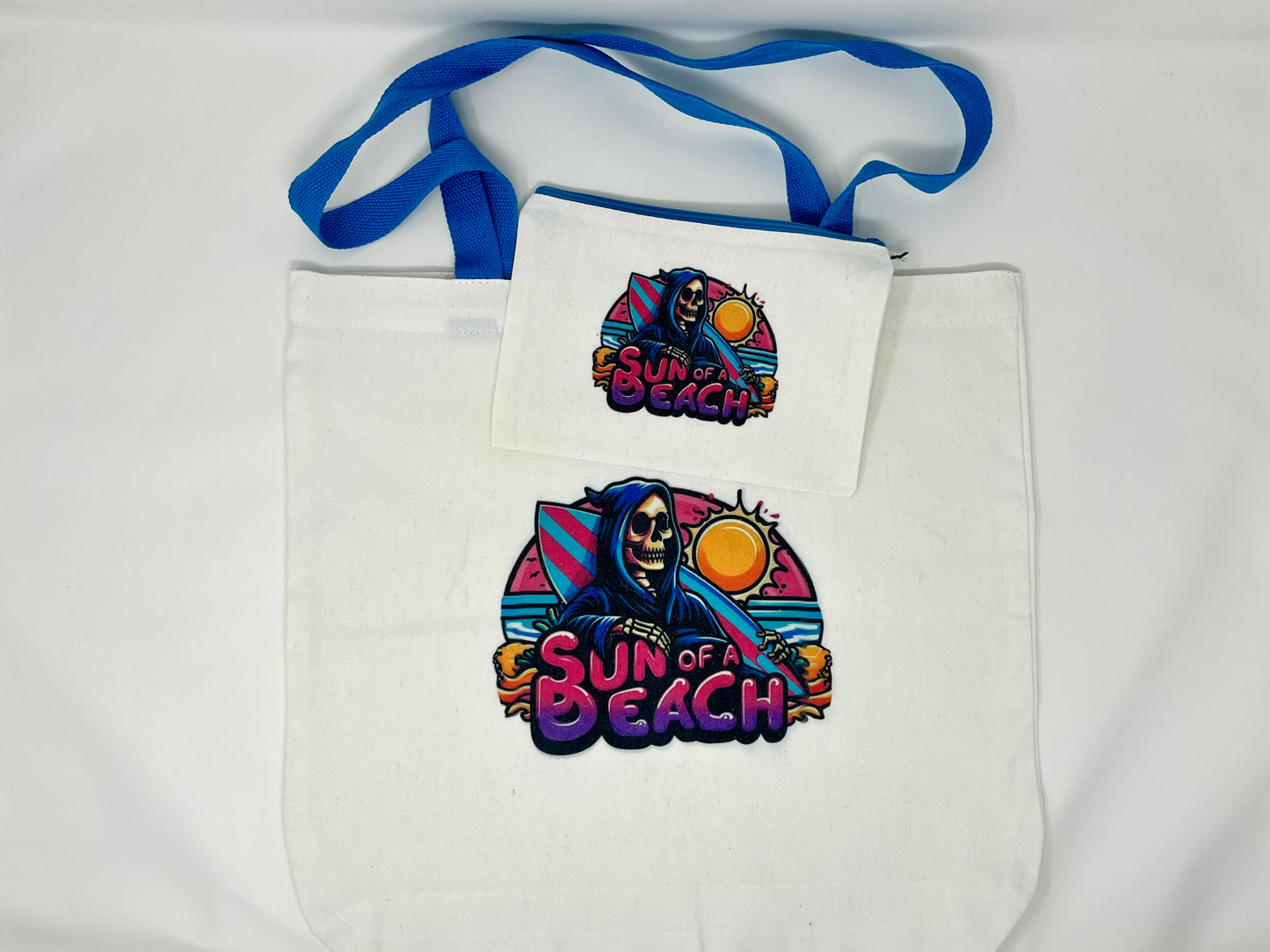 Son of a Beach Tote Bag and Travel Bag set