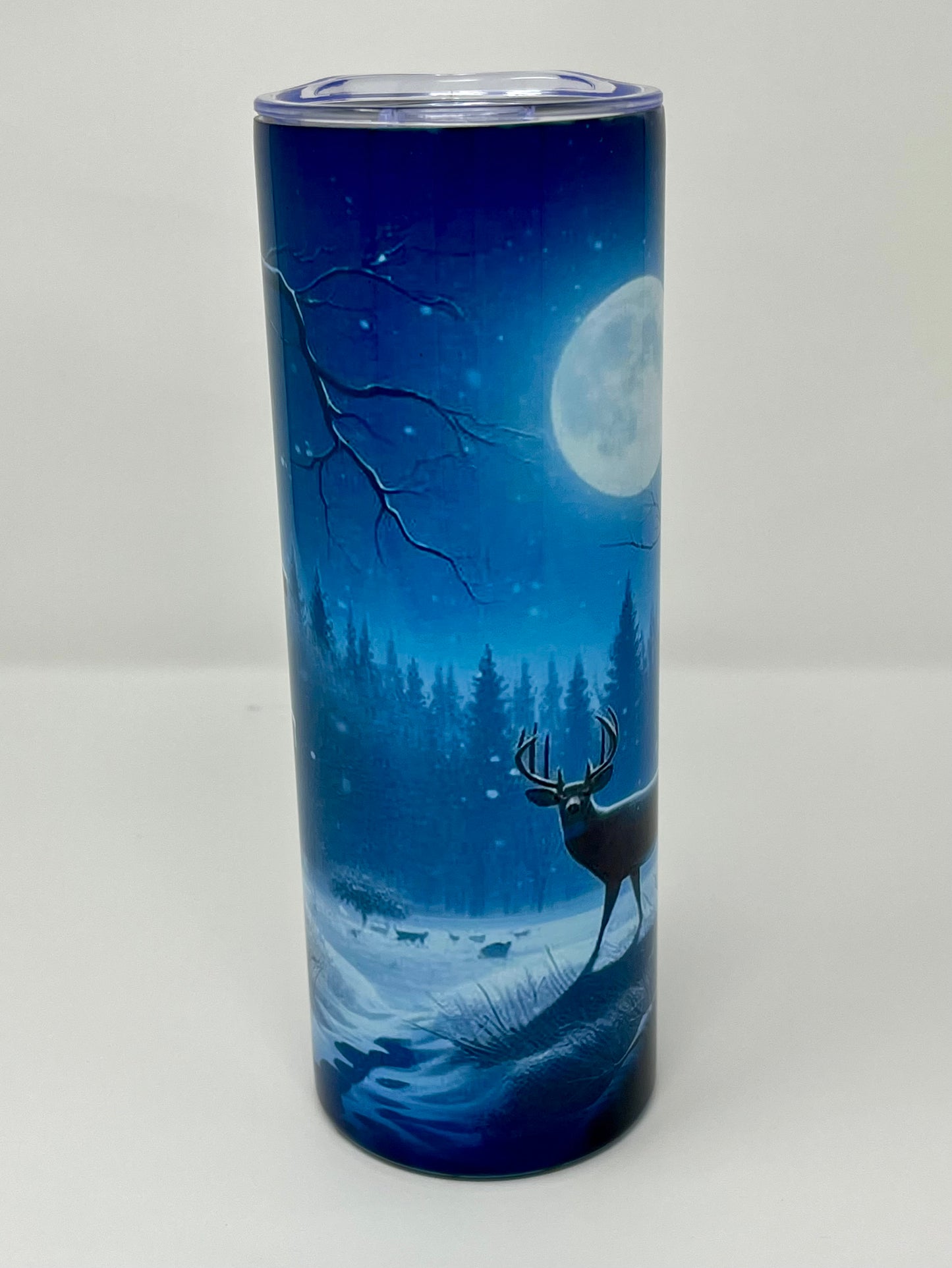 Winter Hunt 20oz Skinny Tumbler