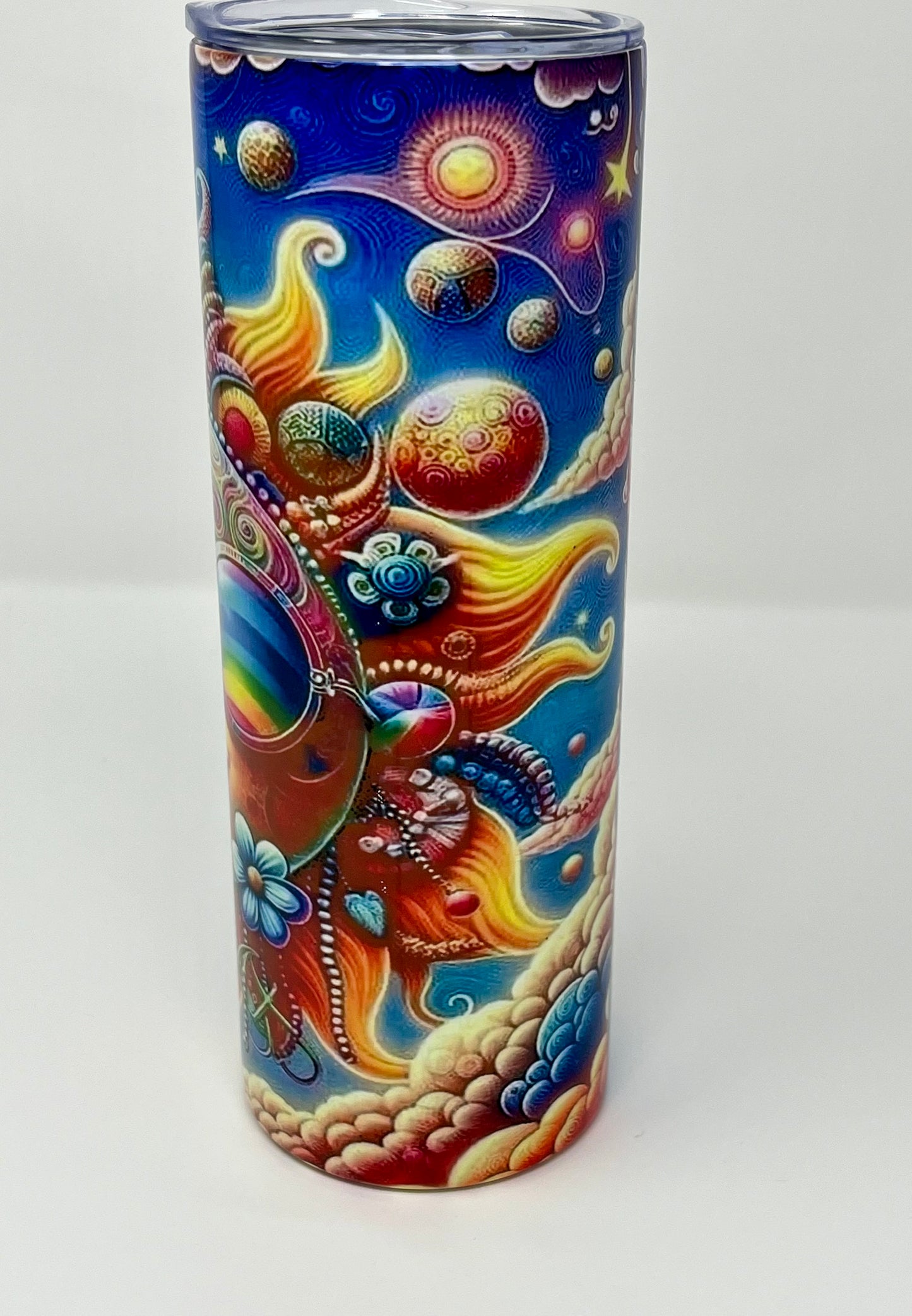 Hippy Sun 20oz Skinny Tumbler