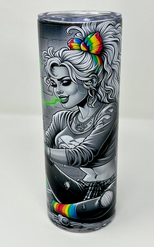 Rainbow-Bright 20oz Skinny Tumbler
