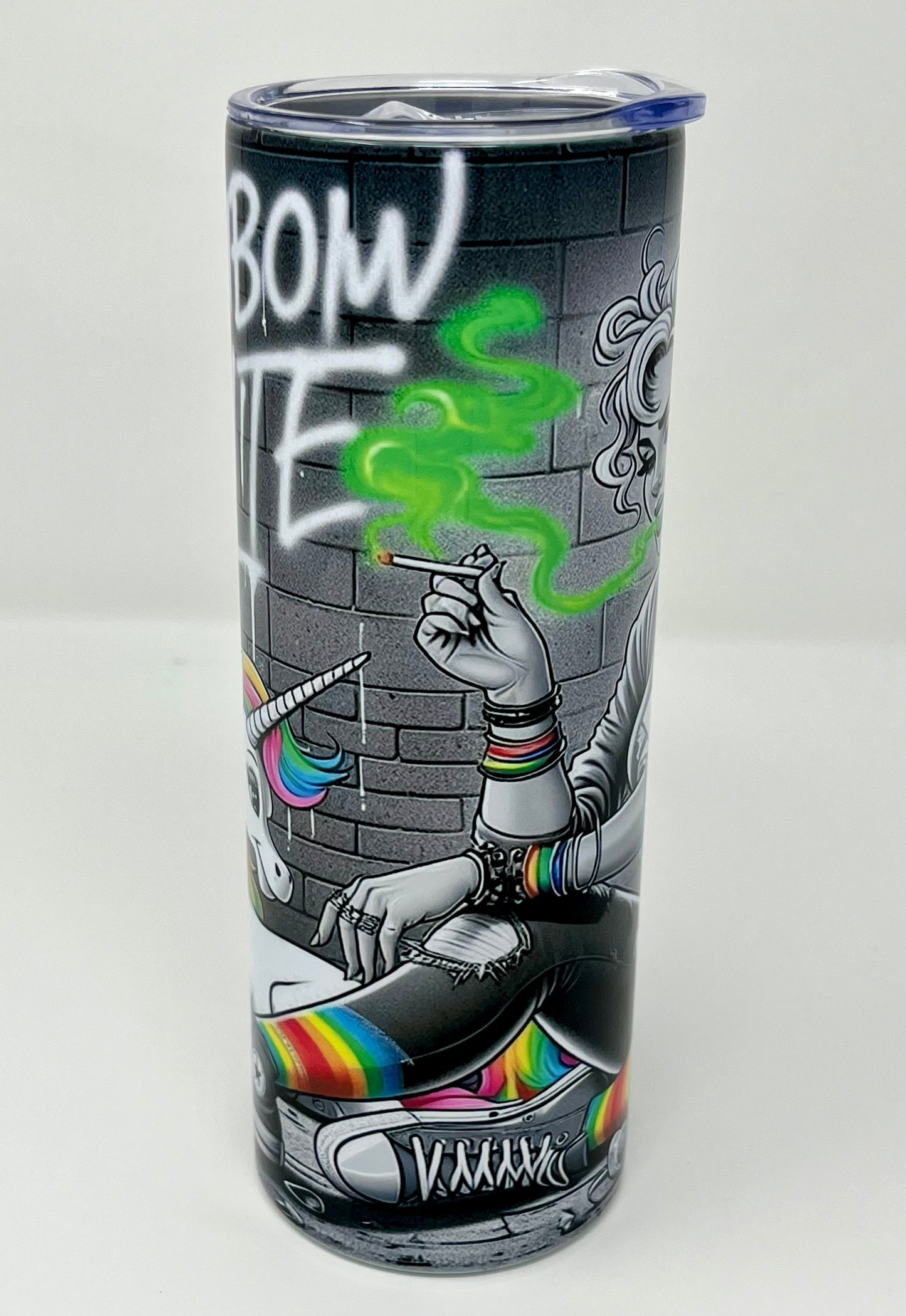 Rainbow-Bright 20oz Skinny Tumbler