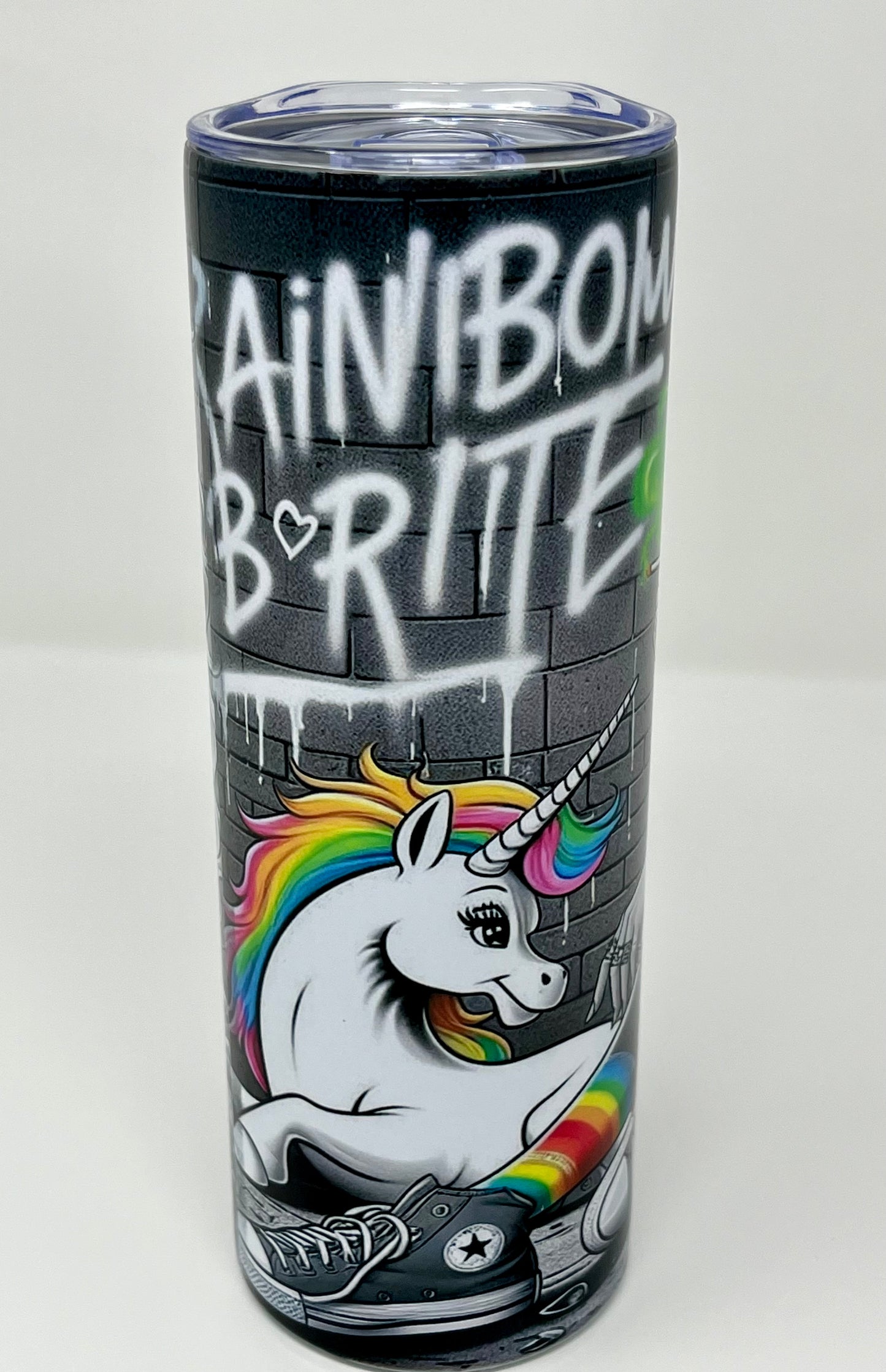 Rainbow-Bright 20oz Skinny Tumbler