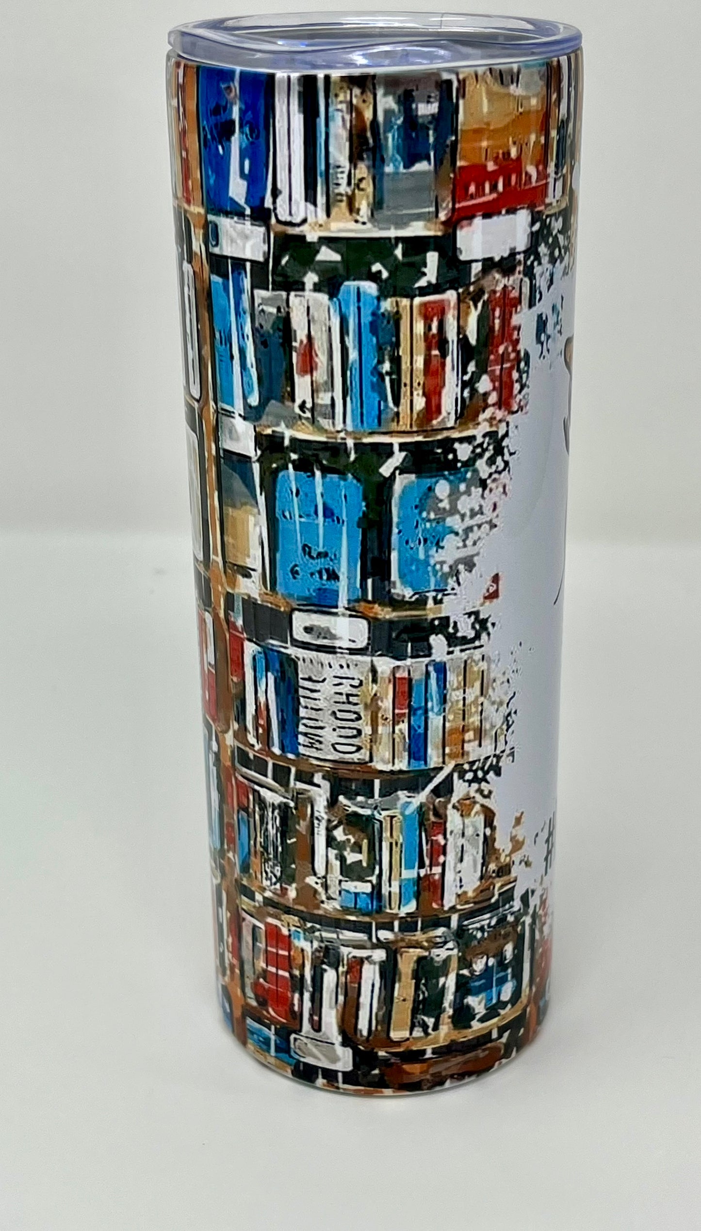 Bookaholic 20oz Skinny Tumbler