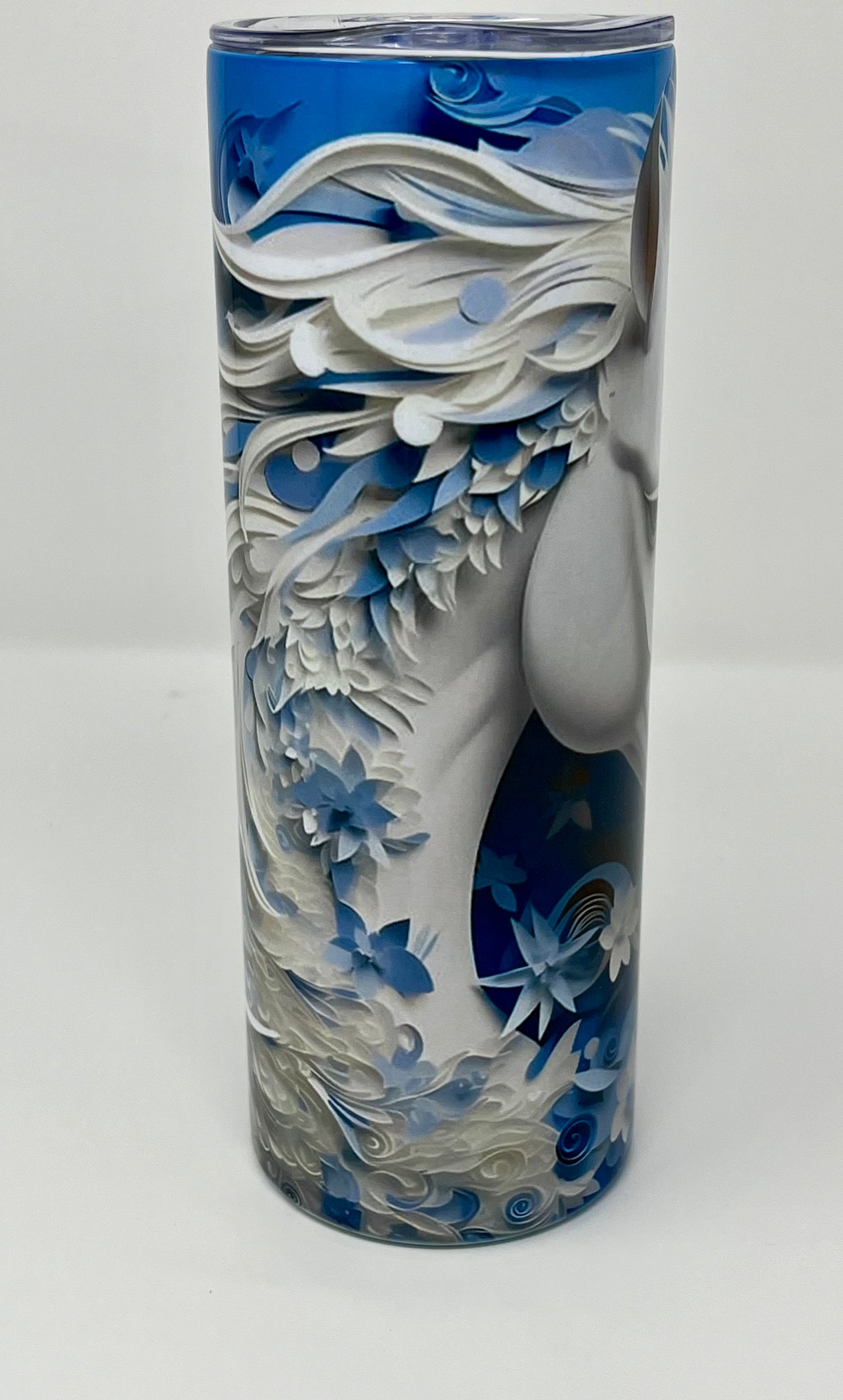 White Horse 20oz Skinny Tumbler