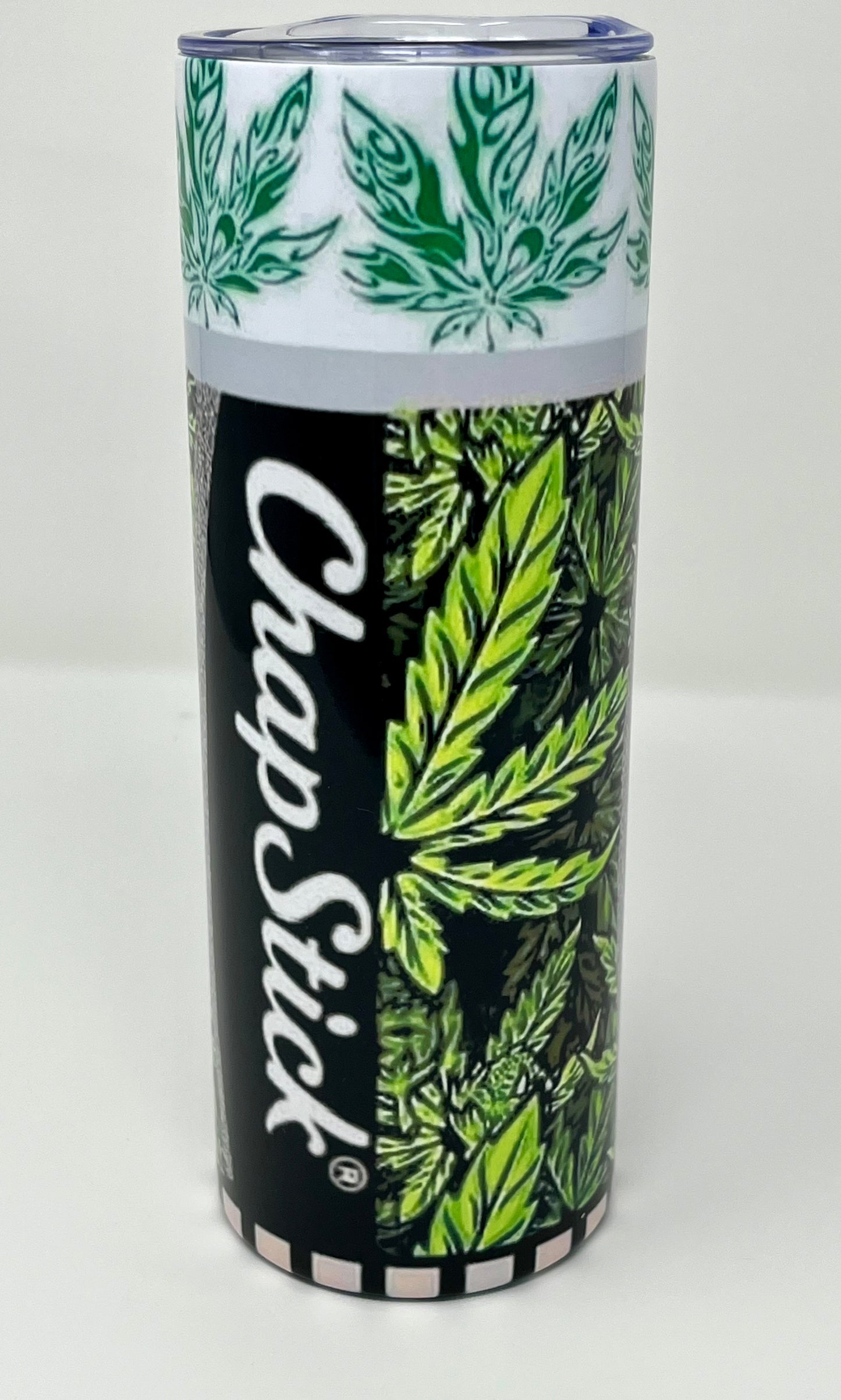 Cannabis Chapstick 20oz Skinny Tumbler