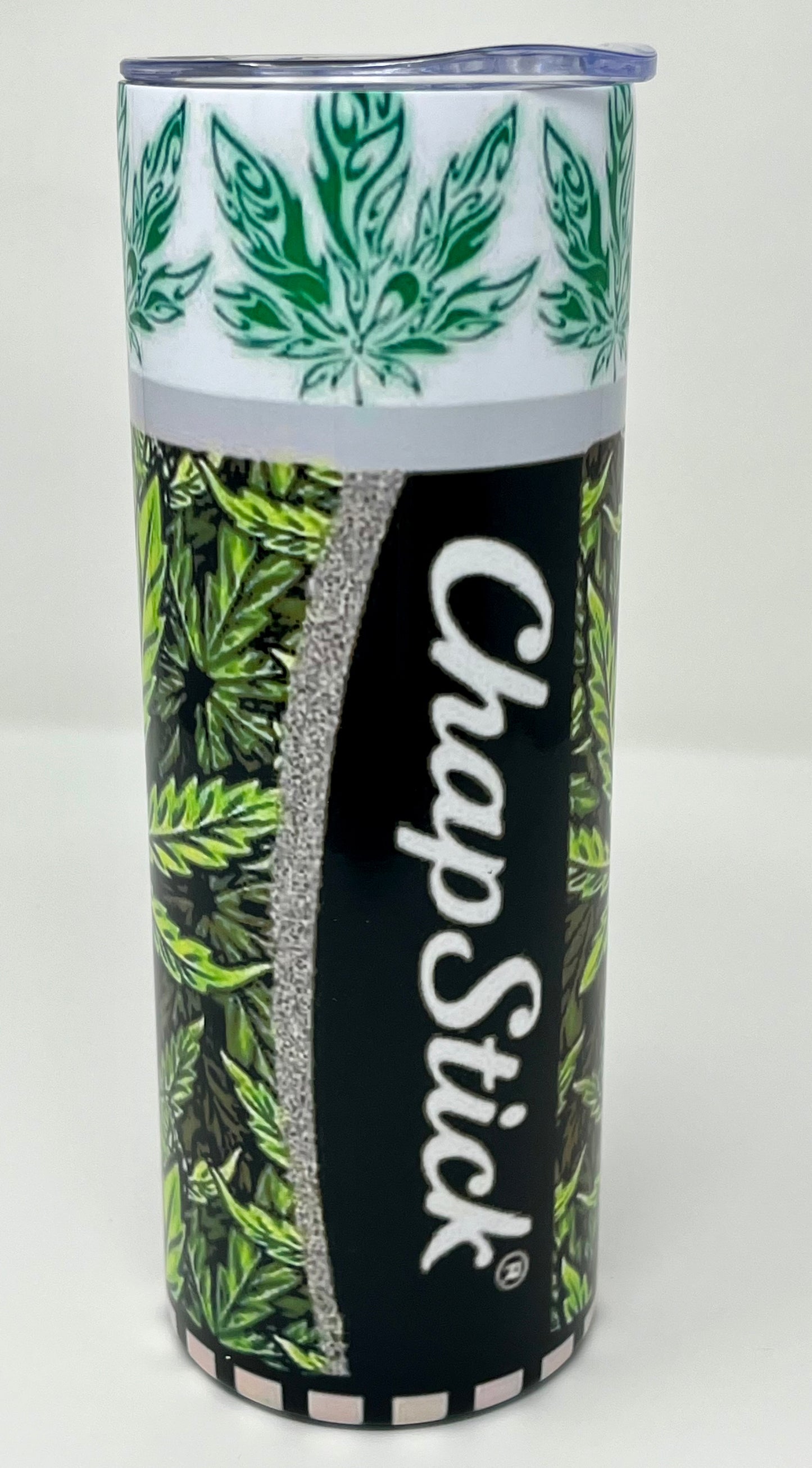 Cannabis Chapstick 20oz Skinny Tumbler