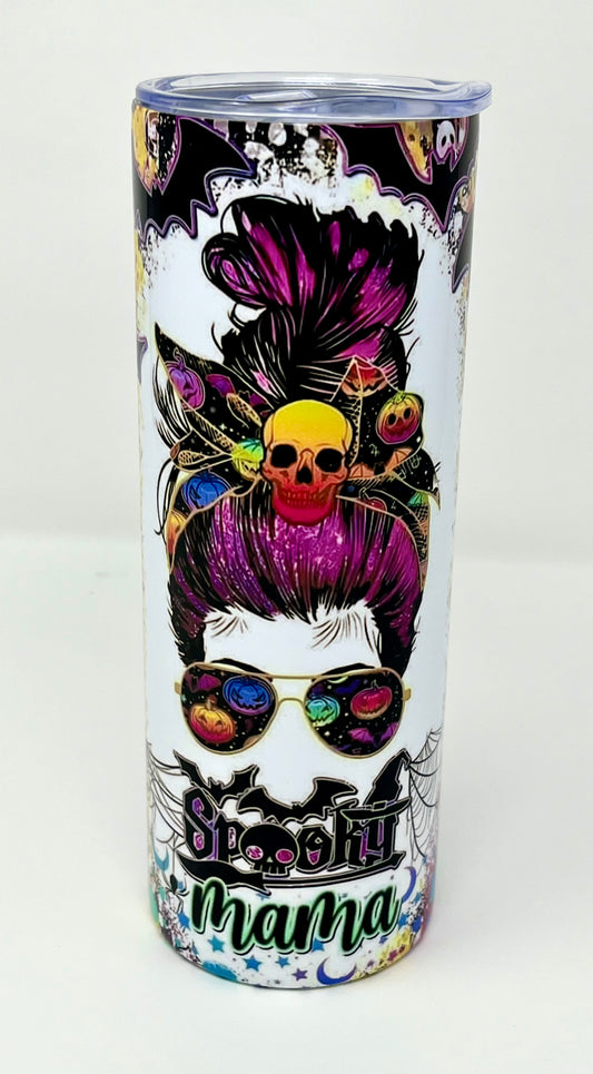 Spooky Mama 20oz Skinny Tumbler