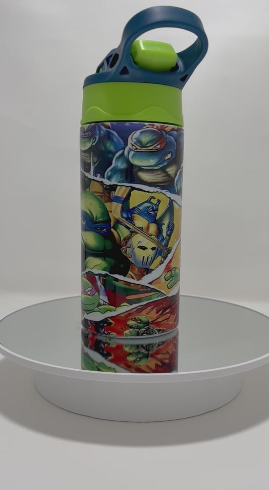 Turtles 12oz Insulated Kids Travel Tumbler